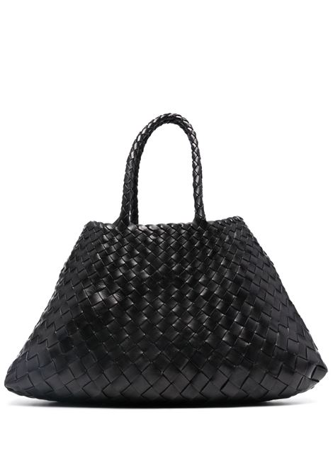 Black woven hand bag - DRAGON DIFFUSION women